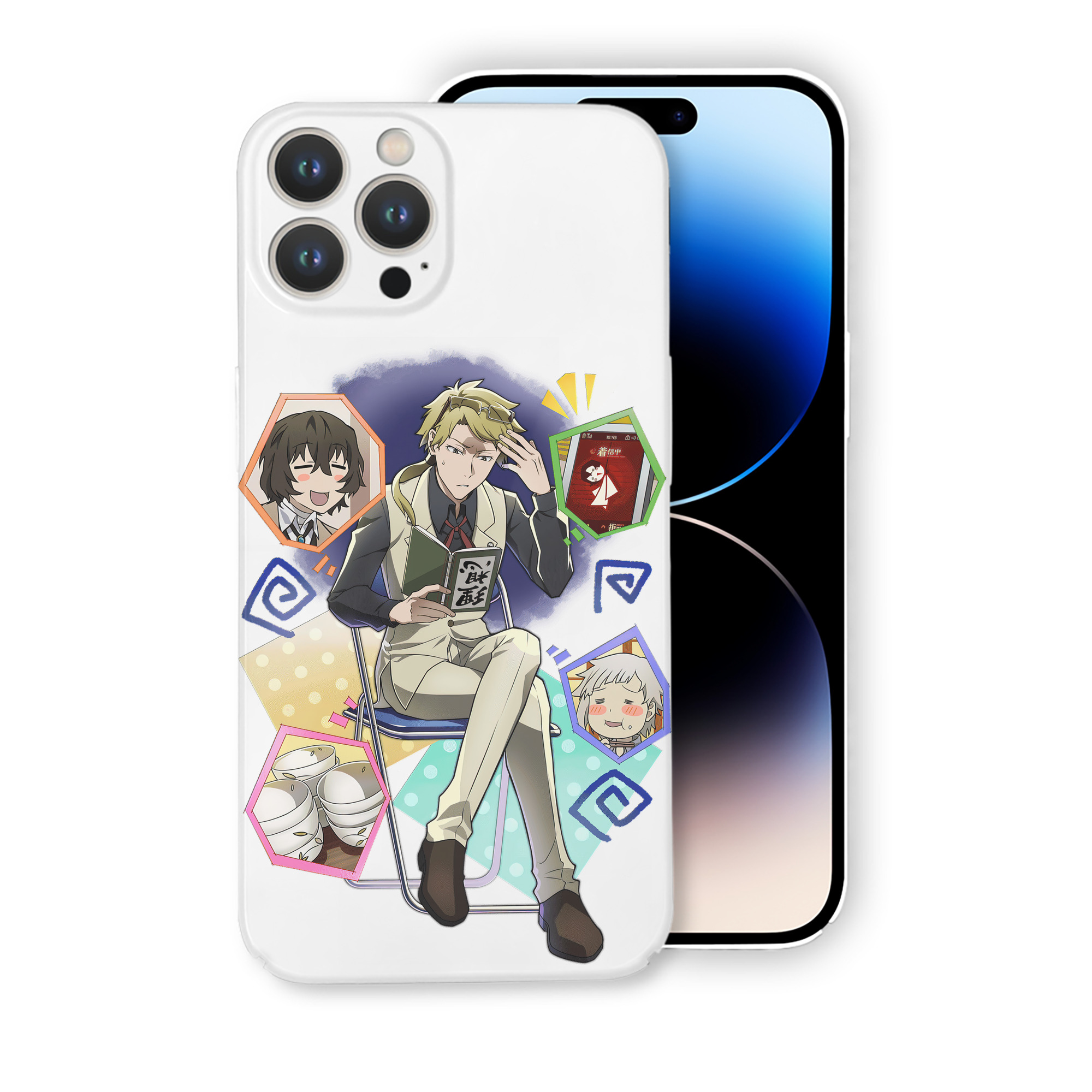 （画像用） 文豪ストレイドッグス Bungo Stray Dogs 【iPhone 14シリーズ対応】ハードケース